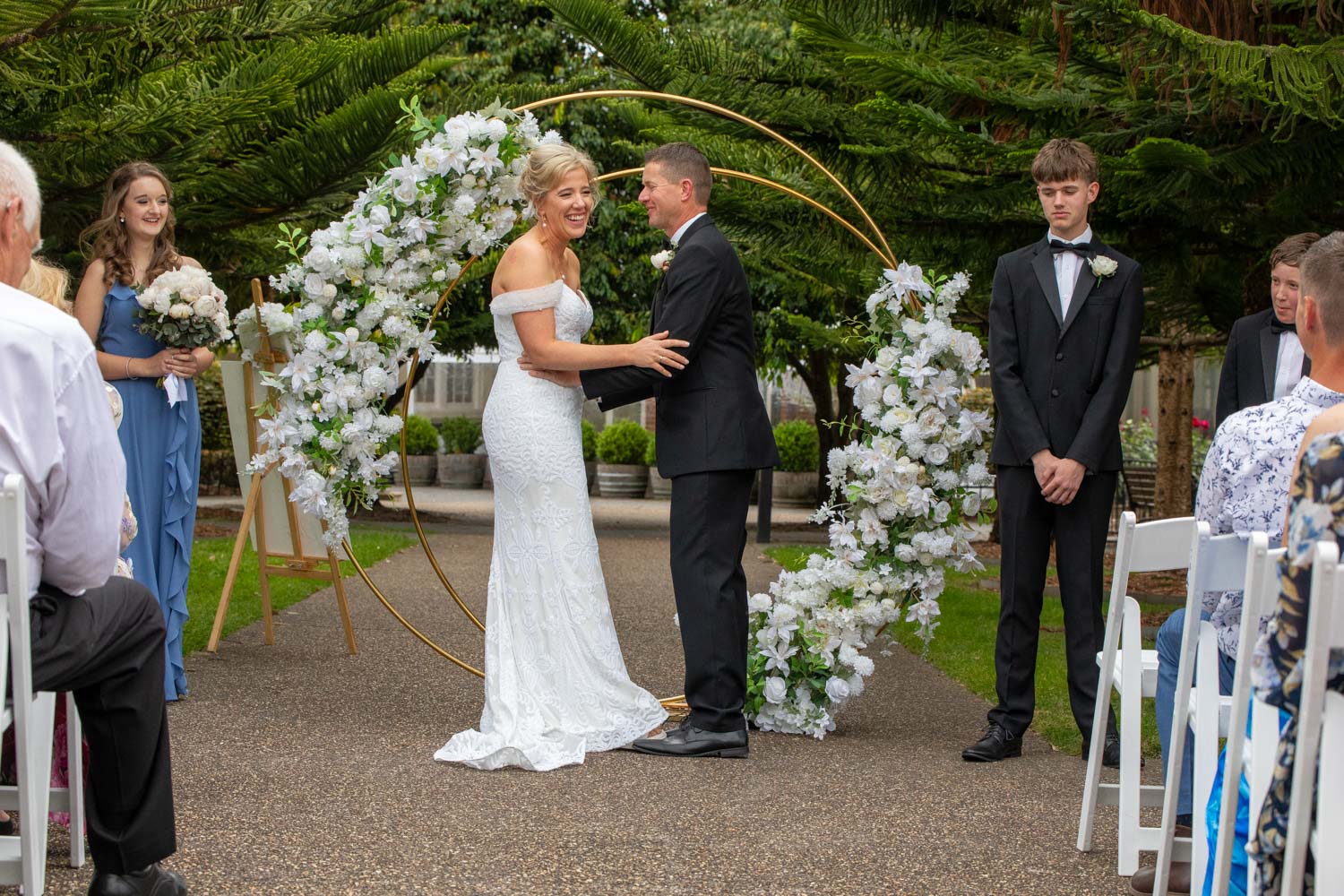 Garden wedding Berwick
