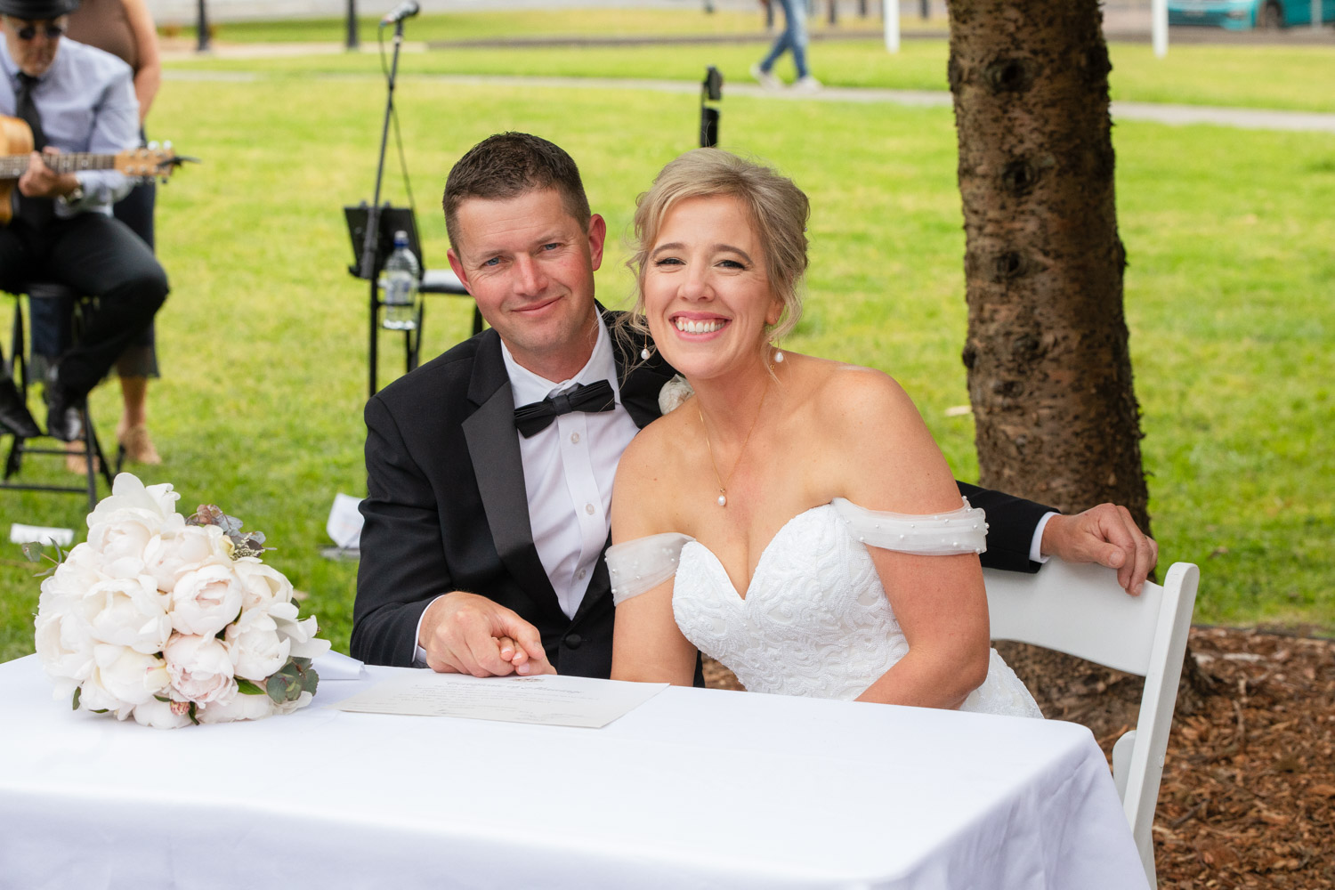 Garden wedding Berwick