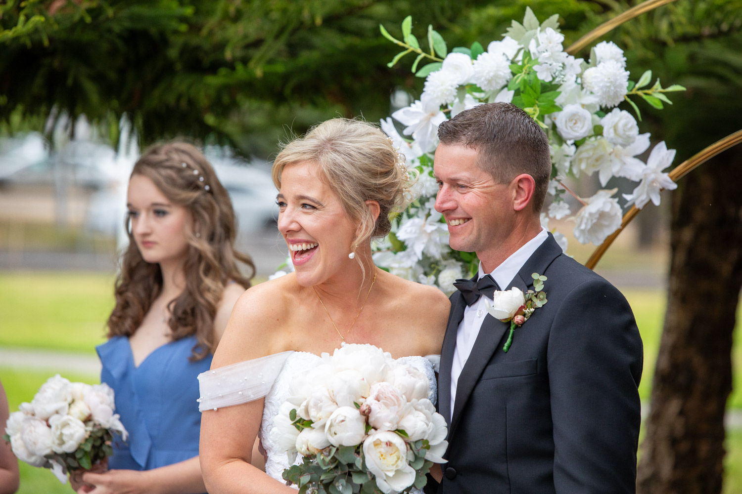 Garden wedding Berwick