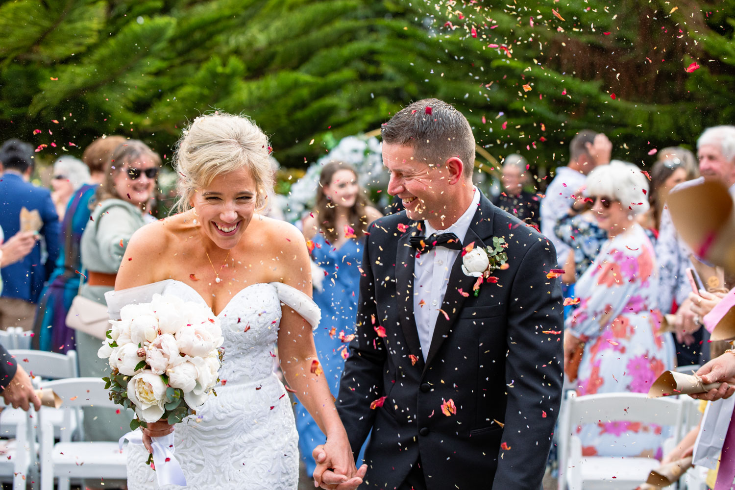 Garden wedding Berwick