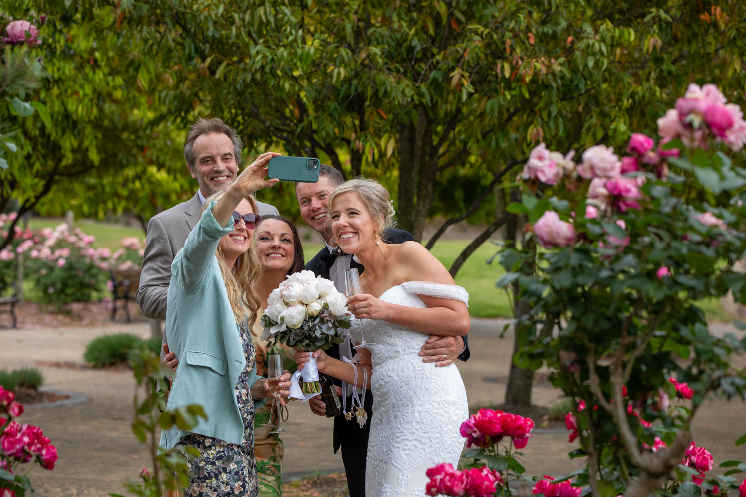 Garden wedding Berwick