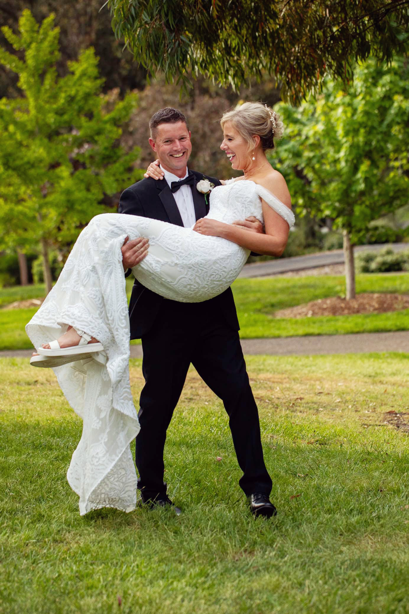 Garden wedding Berwick