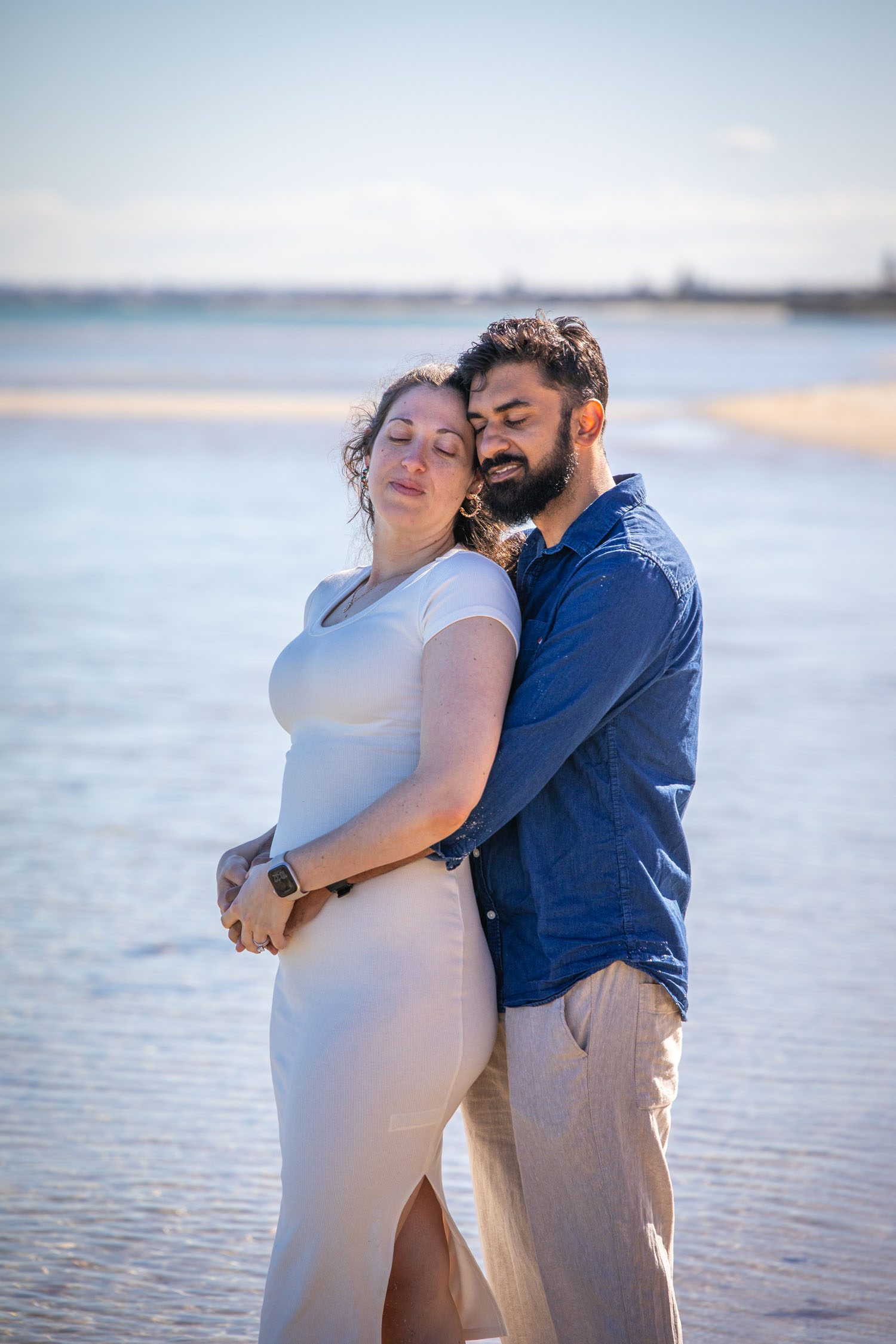 Seaford beach engagement photoshoot