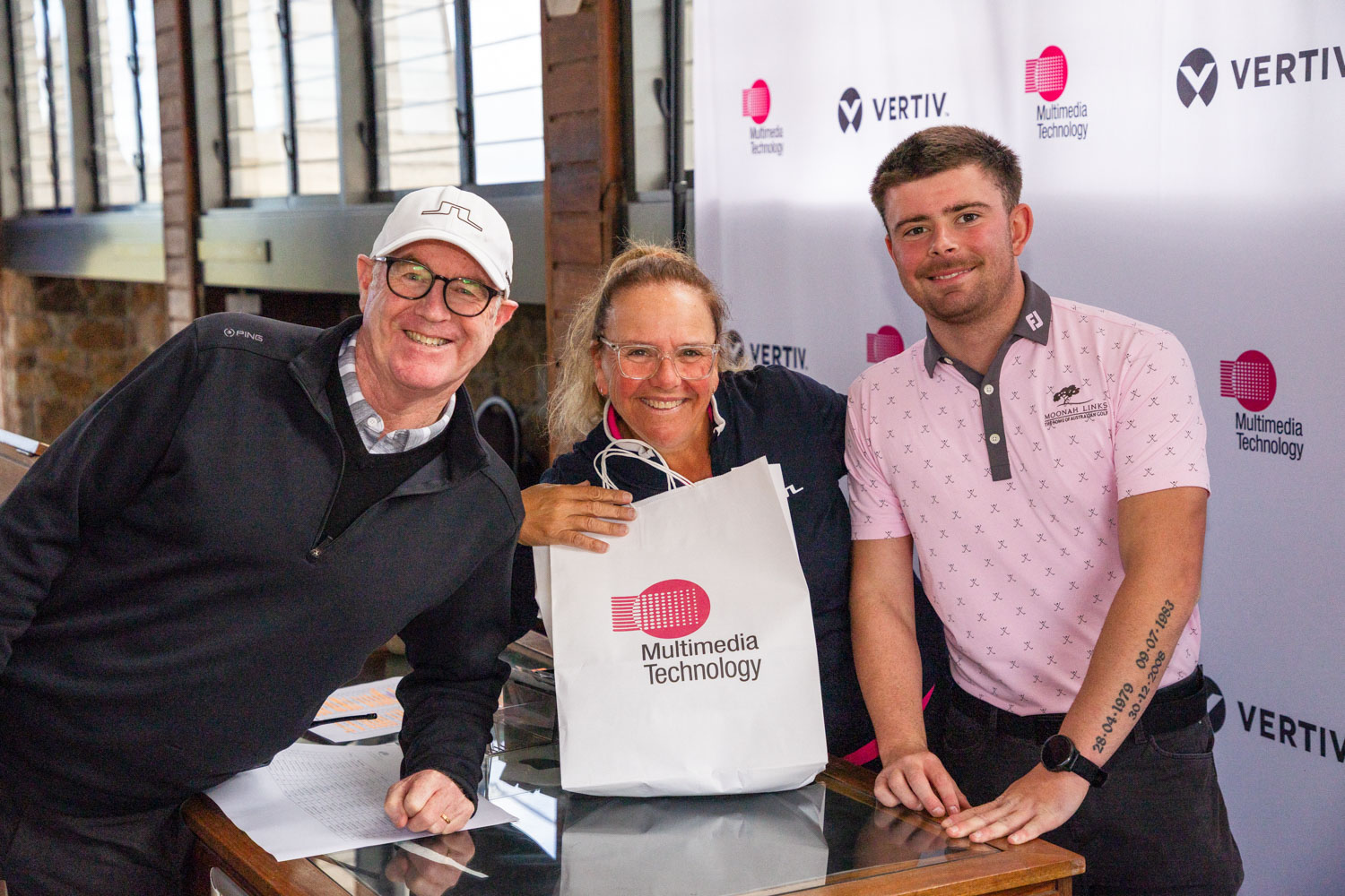 Corporate golf event