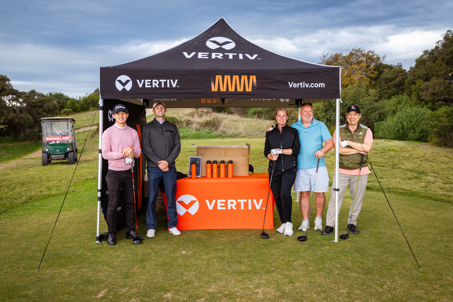 Golf corporate event