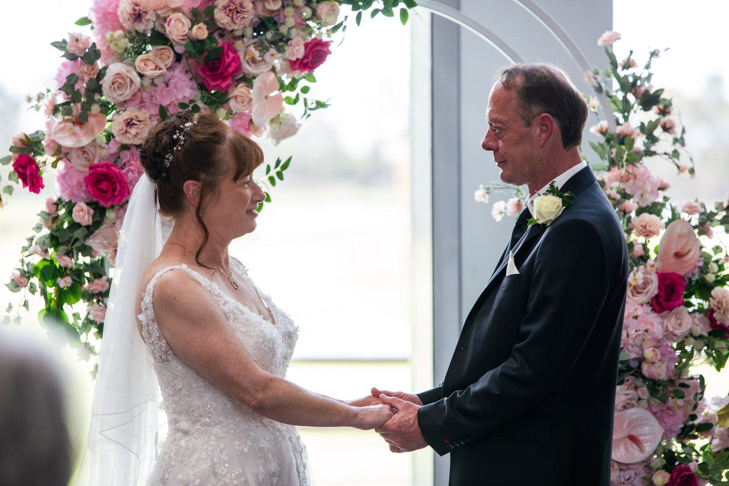 Sandhurst Golf Club Wedding Couple