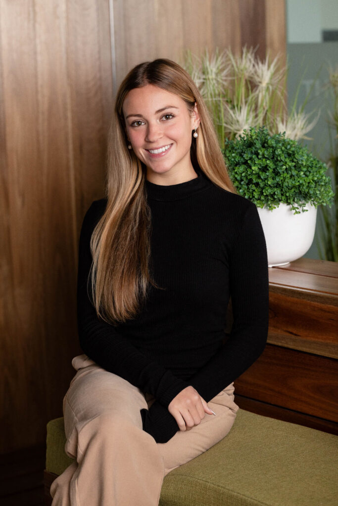 Indoor headshot with plants