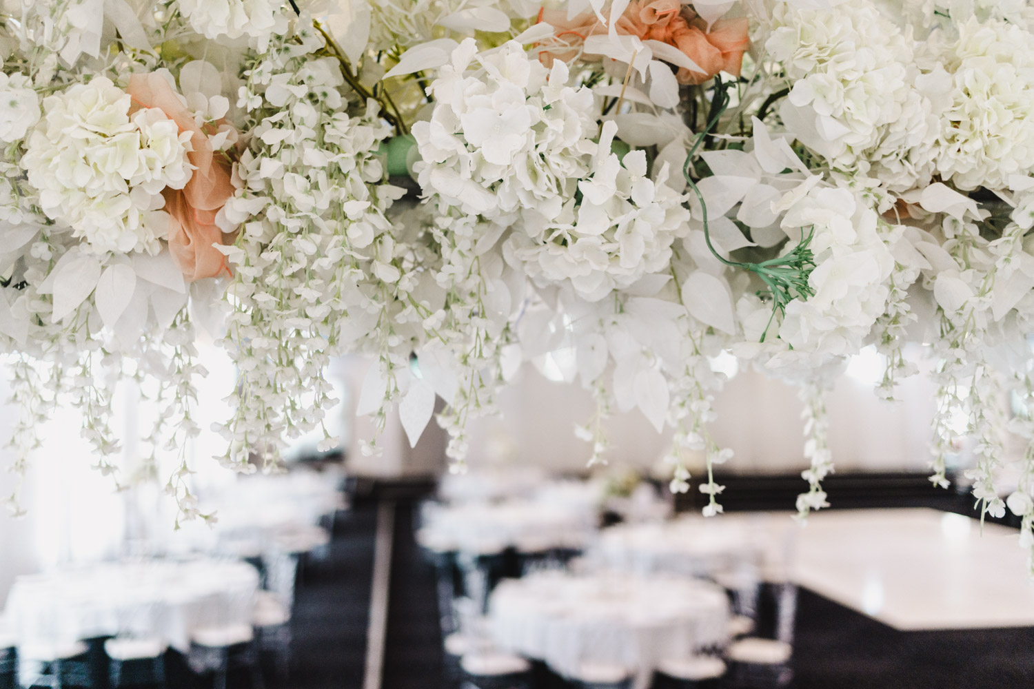 Wedding reception centre room photos light filled